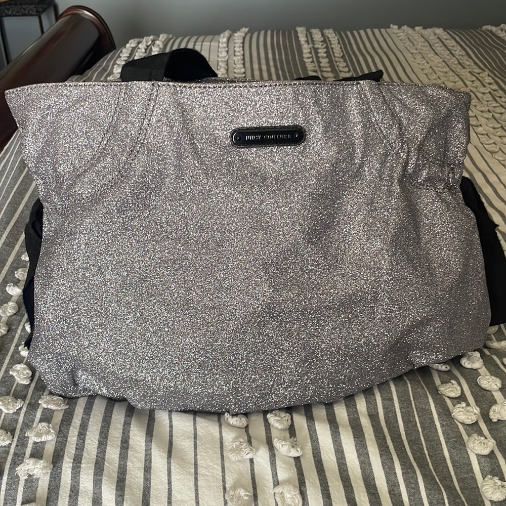 juicy couture sparkly duffel